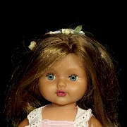 Muñeca clásica Mariquita Pérez de última época, España, c. 1970-1976