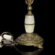 Pair of ‘Harpy’ table lamps, 20th century - 4