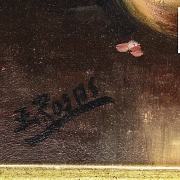 Eulogio Rosas (1931) “Bodegón de uvas y granadas” - 2