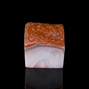 Nanhong seal ‘Dragon among clouds’, Qing dynasty