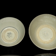 Cuatro cuenco de cerámica china, dinastía Ming - 3