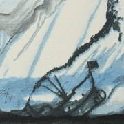 José Bedia (1959) “Island with Obsessions,” 2005