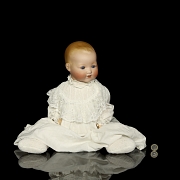 Muñeca de porcelana y celuloide Armand Marseille (A.M.), Alemania, c. 1920-1930