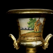 Pair of Medici-style vases, 19th century - 4