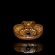 Carved jade figure “Sun God,” Hongshan culture
