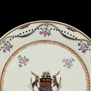Plato de porcelana