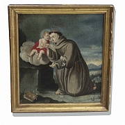 San Antonio de Padua con niño Jesús - 1