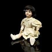 Muñeca de porcelana, Europa, ca. 1895-1920