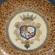 Plato de porcelana