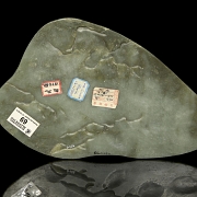 Roca de jade tallada 