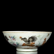 An enameled porcelain 