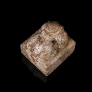 Carved jade ‘Dragon’ seal, Ming dynasty