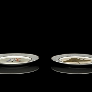 Pareja de platos Dalí 