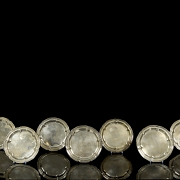 Conjunto de objetos de plata, s.XX