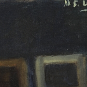 Manuel Fernández Luque (1919–2005) ‘Nude with Rug’ - 2