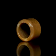 Carved jade archer's ring, 20th century - 4