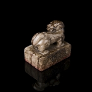 Jade seal ‘Auspicious Beast’, Ming dynasty