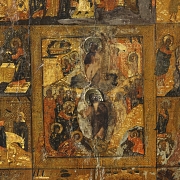Orthodox icon ‘The Resurrection of Christ and the Descent into Hell’, 19th century
