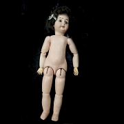 Muñeca de porcelana, Europa, ca. 1895-1920