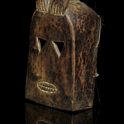 Escultura máscara de madera tallada, s.XX - 10
