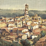 Juan José Abella Rubio (1944) “Views of the village” - 1