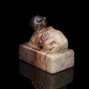 Carved jade seal ‘Camel’, Ming dynasty