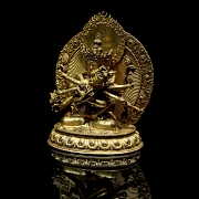 Buda de bronce dorado 