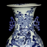 Jarrón de porcelana esmaltada