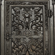 木质与铸铁壁柜，19世纪