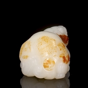 Hetian jade figure ‘Beast’, Qing dynasty