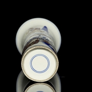 Jarrón de porcelana esmaltada 