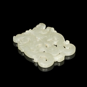 Placa de jade blanco 
