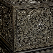 Caja para sello de madera de Zitang