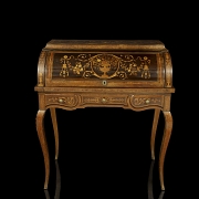 Escritorio de cilindro estilo Luis XV, ca. 1951