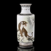 Jarrón de porcelana