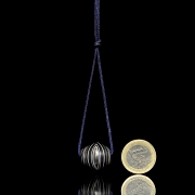 Ancient carved black agate bead - 5