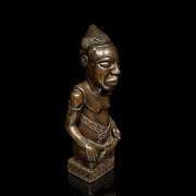 Figura conmemorativa, pueblo Kuba, R.D. del Congo, s.XX