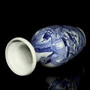 Jarrón de porcelana esmaltada