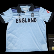 England cricket team jersey, signed by Ben Stokes, certified.