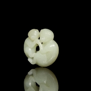 Figura de jade tallado