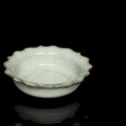 Cuenco de cerámica con vidriado celadón 