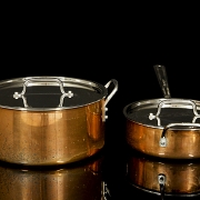 Set de cocina de cobre, Cuisinart, s.XX