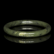 Carved jade bracelet, 20th century - 1