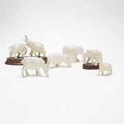 9 figuras de marfil - 1