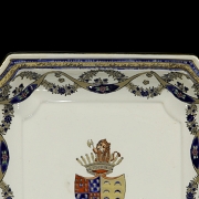 Plato de porcelana