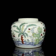 Recipiente de porcelana doucai 