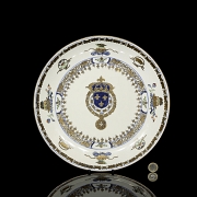 Plato de porcelana