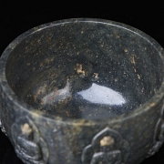 Cuenco de jade de Hetian 