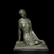 Juan de Avalos (1911–2006) ‘Lady Seated by the Pond’