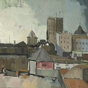 20世纪西班牙画派《马德里屋顶》 - 2